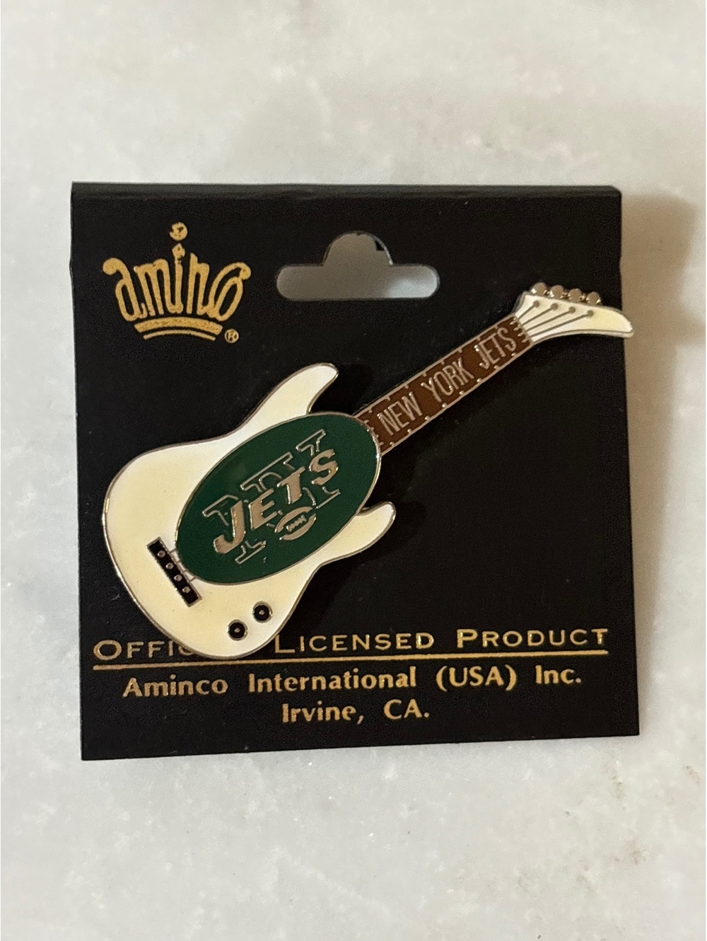 Aminco New York Jets Guitar Pin - Official Licensed Product